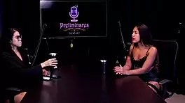 I had a gangbang with brunette in lingerie