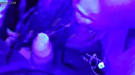 Ebony Teen 18+ Gags On Latin Dick.