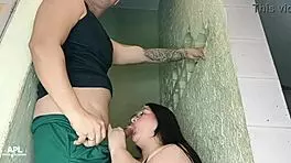 Neighbor finally shows his huge cock for my wet pussy