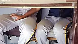 Hot College Girl Plays Forbidden Game, Goes Wild in Class