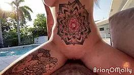 Tattoo Babe Cassidy Luxe Gets Fucked At Sunset By Brian Omally