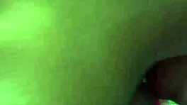 Teen bent over in doggystyle, big ass bouncing as pussy gets pounded deeply.