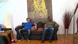 Belle Claire Endures Four Studs Fucking Every Hole Interracially