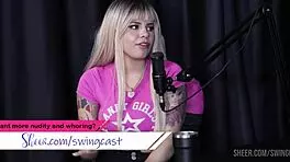 compilados da gabriella gushi no swing cast com tifany rocha - parte 1