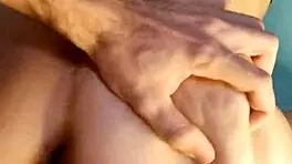 In her private world, an amateur babe explores passionate sex and ass play.