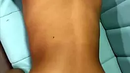 beautiful young woman fucks black cock and gets cum covered