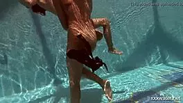 i feel intense underwater passion with serbian and russian lesbos