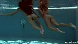 i feel intense underwater passion with serbian and russian lesbos