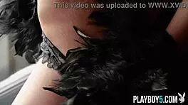 Tight Body Canadian Blonde Playboy Model Gets Naked In A Shower