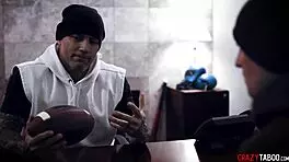 i gave that young athlete a wild titfuck session