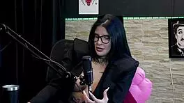 Slutty Stripper Shows Big Tits And Wet Pussy After Swallowing Cum - Leticia Braga