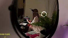 A Secret Admirers Gift Drove A Webcam Girl To Ride A Dragon Dildo