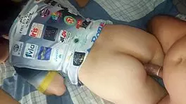 Wife pulls condom off for creampie in friend