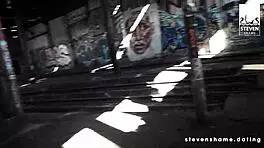 Lullu Gun Sucks Dick And Gets Boned By Porn Stud In Abandoned Railway Area Until Cum