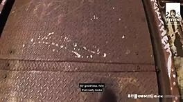 Lullu Gun Sucks Dick And Gets Boned By Porn Stud In Abandoned Railway Area Until Cum