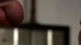 He Cums On Her Hard Nipples And Navel Piercing