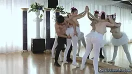 teen strapon orgy first time ballerinas