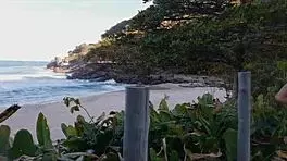 Relaxing Beach Day With Brunette Latina Milf