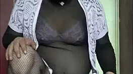 Bisexual crossdresser takes deepthroat cumshot after hard asshole fucking