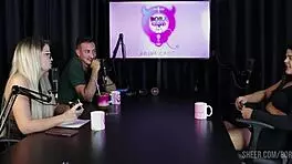 Val Mineirinha's Bora Cast Compilations with Bruna Carlos on Sheer Red