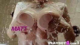 amazing teen sabrina nichole shows off huge natural boobs and perfect ass