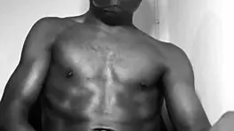 Kingsproductions - early morning masturbation in africa, stroking big cock solo