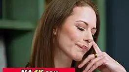 milf justine jakobs fucks stress away