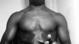 Kingsproductions - early morning masturbation in africa, stroking big cock solo