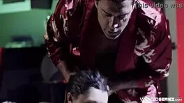 Maya Woulfe meets American stud intriguingly