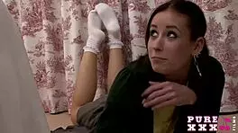 i'm so excited watching this redhead and ginger gettin all intimate, it's makin me crazyyy