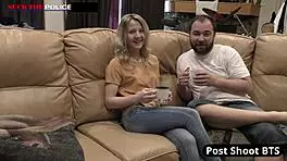 stacy shepard goes on an off-duty welfare check that turns into a steamy encounter with toys and doggystyle action