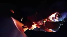 Double facial surprises young woman in passionate encounter