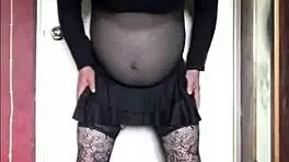 bisexual crossdresser loves playing with toys but a real cock would be better