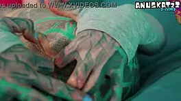 Anal Solo for Skinny Tattooed Girl Dildos and Fucks Her Tiny Butthole