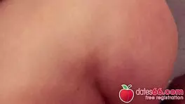 horny german blonde cam angel banged in public by random date?