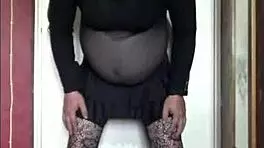 bisexual crossdresser loves playing with toys but a real cock would be better