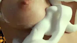 model goes through a casual casting interview