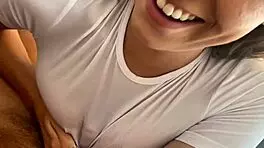 yoya grey moans i'm so wet in these clothes while you pound my tight pussy with that big cock
