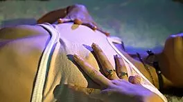 Wow, reading this erotic poetry is really stimulating my senses as I touch myself in lingerie!