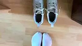 Good morning - check out my socksfetish teen 18+ feet fetish