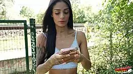 hey, check out skinny latina breiny zoe picked up for no condom casting fuck in berlin 😏