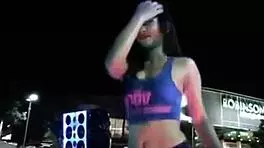 Thailand's Cute Coyote Girl Appears Very Sexy In Her Car