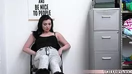 Pretty teen caught stealing Nintendo Switch