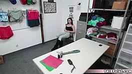 Pretty teen caught stealing Nintendo Switch