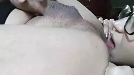 Overwhelmed By Passion Licking Boyfriend's Ass In Homemade Scene