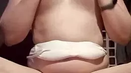 Huge ass babe rips clothes during workout for tit play and anal masturbation!