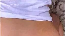 The college girl says, 'I lost the bet and got fucked in the courtyard'