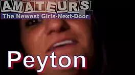 Petite Brunette Peyton Sucks A Big Cock And Gets Her Pussy Pounded