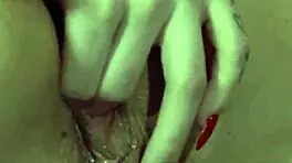 Lesbea mature woman lets young girl explore her amazing body