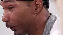 Petite Blonde Girlfriend Interrupts Friend's Game For Hard Interracial Fucking